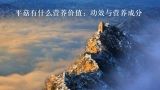 平菇有什么营养价值：功效与营养成分