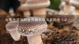 有哪些常见的食用菌疾病及其防治方法?