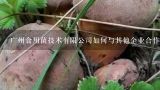 广州食用菌技术有限公司如何与其他企业合作?
