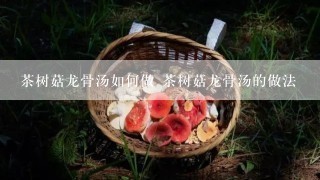 茶树菇龙骨汤如何做 茶树菇龙骨汤的做法