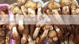 茶树菇白萝卜炖 骨汤怎么做