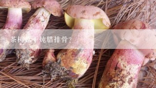 茶树菇干炖腊排骨？