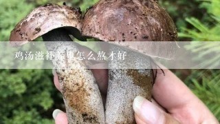 鸡汤滋补养生怎么熬才好