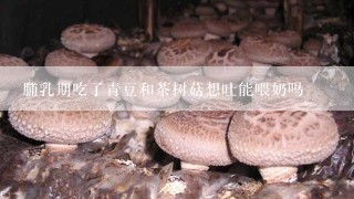 脯乳期吃了青豆和茶树菇想吐能喂奶吗