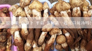 银杏果 白萝卜 平菇 茶树菇一起可以炖汤吗？