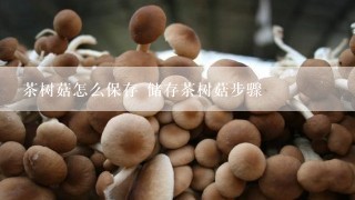 茶树菇怎么保存 储存茶树菇步骤