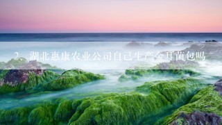 湖北惠康农业公司自己生产金耳菌包吗