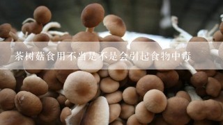 茶树菇食用不当是不是会引起食物中毒