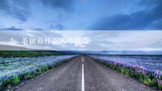 茶树菇什么人不能吃