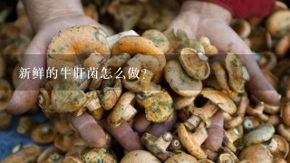 新鲜的牛肝菌怎么做？