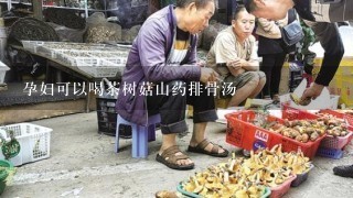 孕妇可以喝茶树菇山药排骨汤