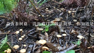 蒜香茶树菇，清新爽口，做法简单，你知道是如何做的