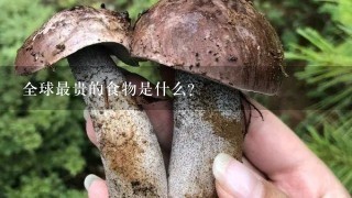 全球最贵的食物是什么？