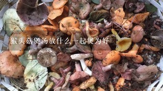 猴头菇煲汤放什么一起煲为好