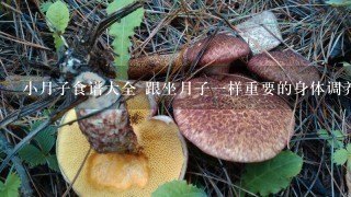 小月子食谱大全 跟坐月子一样重要的身体调养