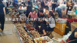 茶树菇要配什么材料煲汤最好？