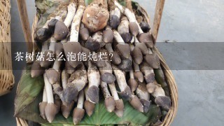 茶树菇怎么泡能炖烂？