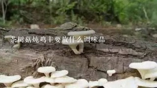 茶树菇炖鸡主要放什么调味品