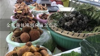 金耳菌包刚到应该怎么弄