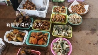 新鲜茶树菇怎么炒