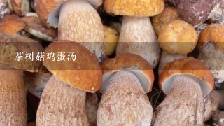 茶树菇鸡蛋汤