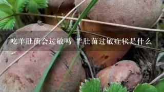 吃羊肚菌会过敏吗 羊肚菌过敏症状是什么