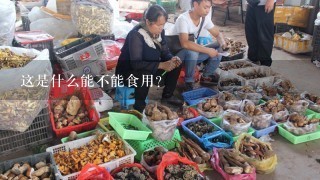 这是什么能不能食用？