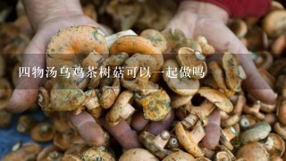 4物汤乌鸡茶树菇可以1起做吗