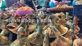 中国食用菌协会的业务范围