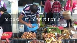 宝宝食谱 1岁宝宝菜肉类辅食食谱