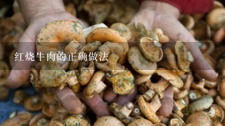 红烧牛肉的正确做法