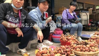 老母鸡汤怎么炖好喝又营养哺乳期