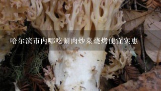 哈尔滨市内哪吃涮肉炒菜烧烤便宜实惠