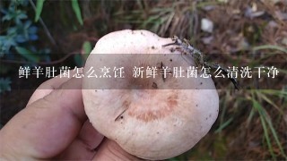 鲜羊肚菌怎么烹饪 新鲜羊肚菌怎么清洗干净