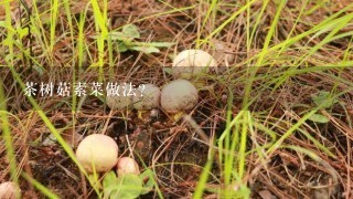 茶树菇素菜做法？