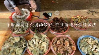 羊肚菌同什么煲汤最好 羊肚菌炖汤最佳做法