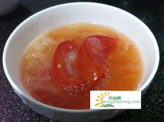 西红柿银耳汤做法-简单的夏日养颜冰饮,第2图