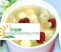 银耳汤热量高吗,第1图