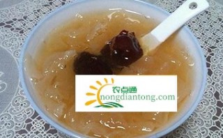 红枣煮银耳汤做法,第2图