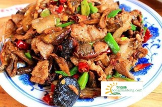 牛肝菌炒肉，牛肝菌的功效,第2图