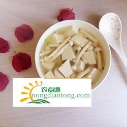 豆腐海鲜菇汤,第1图