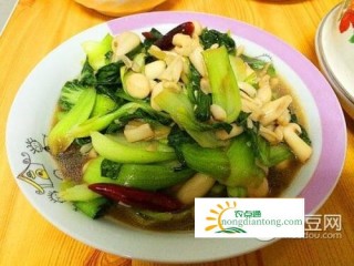 小白菜炒海鲜菇的做法，海鲜菇的功效作用和搭配禁忌,第3图