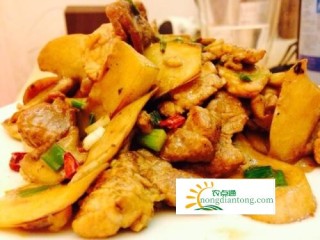 饭店干煸杏鲍菇,第1图