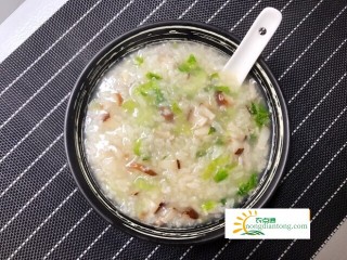 香菇青菜粥,第1图