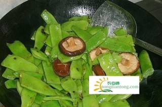 扁豆可以和香菇一起吃吗？怎么做扁豆香菇,第3图