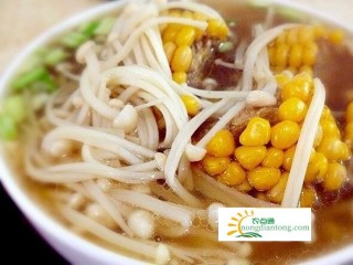 坐月子哺乳期可以吃蘑菇和金针菇吗，金针菇的做法,第2图