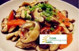 香菇炒肉片的做法，香菇炒肉的功效作用有哪些？,第2图