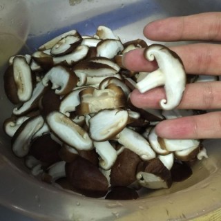  鲜香菇肉片 第7步