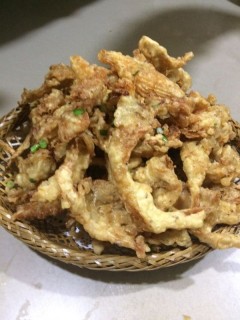  香酥平菇 第1步