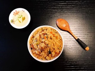  土豆香菇腊肠焖饭 第13步